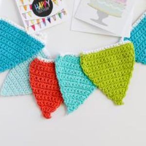 CROCHET Banner Garland